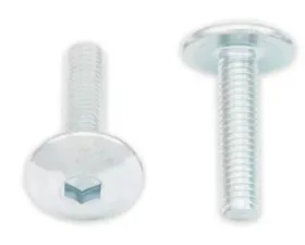 Bolt Motorcycle Oversize Button Head Fairing Bolts 5X.8X20MM - 10/Pack