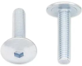 Bolt Motorcycle Oversize Button Head Fairing Bolts M6X25 - 10/Pack
