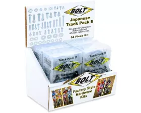 Bolt Motorcycle Japanese Style Track Pack II - 6 Pack Display