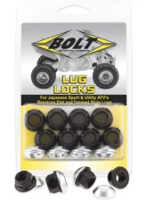 Bolt Motorcycle Lug-Locks Black                                     - 2005-LUG.B - Image 3