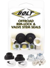 Bolt Motorcycle Rim Lock & Valve Stem Seals                                     - 2007-RVS - Image 2