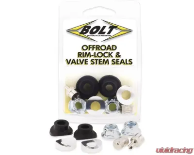 Bolt Motorcycle Rim Lock & Valve Stem Seals - 2007-RVS