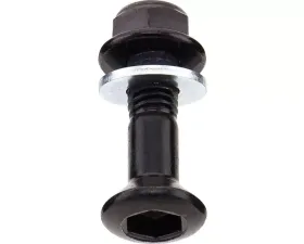 Bolt Motorcycle Sprocket Fasteners Black 6 Pack For Full Size Off-Road