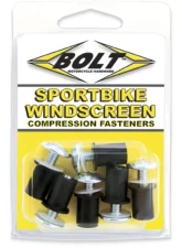 Bolt Motorcycle Windscreen Fasteners 6 Pack                                     - 2009-WSF - Image 2