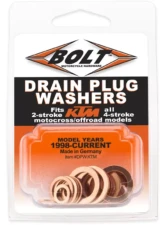 Bolt Motorcycle Drain Plug Washers KTM 2/4-Stroke                                     - DPW.KTM - Image 2