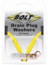 Bolt Motorcycle Crush Washers 6X11MM 5 Aluminum & 5 Copper - 10/Pack                                     - DPWM6.11-10 - Image 2