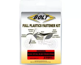 Bolt Motorcycle Full Plastic Fastener Honda CR 1984-1990