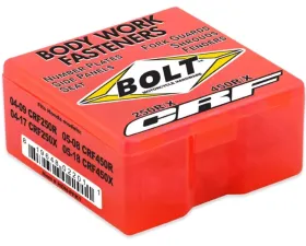 Bolt Motorcycle Full Plastic Fastener Kit Honda CRF 250R/X 2004+ |  450R/X 2002+