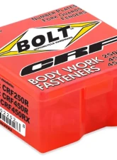Bolt Motorcycle Full Plastic Fastener Kit Honda CRF 250R 2010+ | 450R 2009+ | 450RX 2017+                                     - HON-PFK2 - Image 2