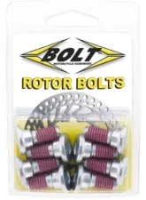 Bolt Motorcycle Rotor Bolts Front and Rear Honda XR650L 2021 | CR 1990-1991                                     - HRTR-XR650L - Image 2