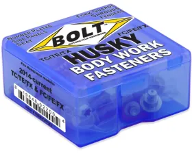 Bolt Motorcycle Full Plastic Fastener Kit Husqvarna 2014+