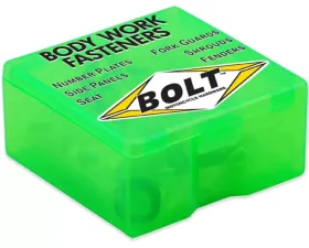 Bolt Motorcycle Full Plastic Fastener Kit 2 Stroke Kawasaki KX65 2000+
