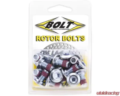 Bolt Motorcycle Rotor Bolts Suzuki | Kawasaki - KLRTR650