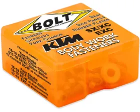 Bolt Motorcycle Full Plastic Fastener Kit KTM SXC | EXC 2016-2020