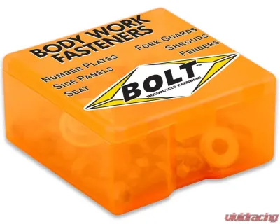 Bolt Motorcycle Full Plastic Fastener Kit KTM 85SX 2018 - KTM-1885SX