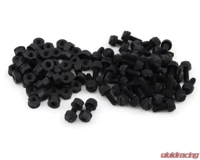Bolt Motorcycle License Plate Bolts and Nuts 50/Pack - LPFB50