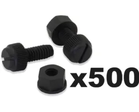 Bolt Motorcycle License Plate Bolts and Nuts 500/Pack