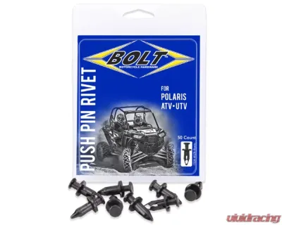 Bolt Motorcycle M8 Pry Rivet Set Polaris Razor RZR | Honda ATV/UTV - 50/PK - RZR-RIVETS