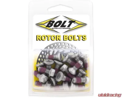 Bolt Motorcycle Rotor Bolts Suzuki RM 250 | 125 2001-2008 - SRTR125250