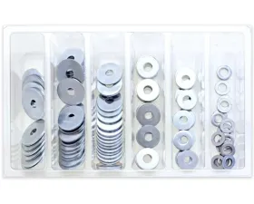 Bolt Motorcycle M6 Fender Washer Assortment 120 Piece Kit
