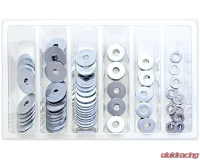 Bolt Motorcycle M6 Fender Washer Assortment 120 Piece Kit - SV-FENDW