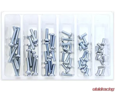 Bolt Motorcycle M5 Pan Head Phillips Assortment 120 Piece Kit - SV-M5PAN