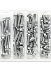Bolt Motorcycle M6 Euro Torx Flange Bolt Assortment 100 Piece Kit                                     - SV-M6EURO - Image 2