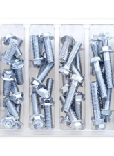 Bolt Motorcycle M8 10MM Hex Flange Bolt ASST 1                                     - SV-M8HEXF - Image 2