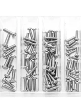 Bolt Motorcycle Carburetor Float Bowl Screws Assortment 210 Piece Kit                                     - SV-CARBSCRW - Image 2