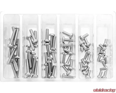 Bolt Motorcycle M5 Pan Head Phillips Assortment 120 Piece Kit - SV-M5PAN