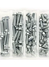 Bolt Motorcycle M6 Euro Torx Flange Bolt Assortment 100 Piece Kit                                     - SV-M6EURO - Image 2