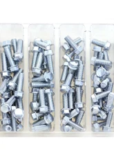 Bolt Motorcycle M8 10MM Hex Flange Bolt ASST 1                                     - SV-M8HEXF - Image 2