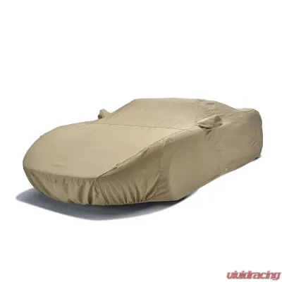 Covercraft Tan Flannel Custom Car Cover Tan Mini - C17002TF