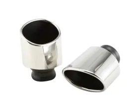 Schnell Tapered Oval Muffler Tips Porsche 993 93-98