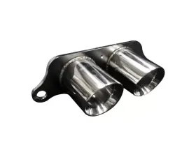 Schnell Dual Round Muffler Tips Porsche 997.2 GT3 10-11