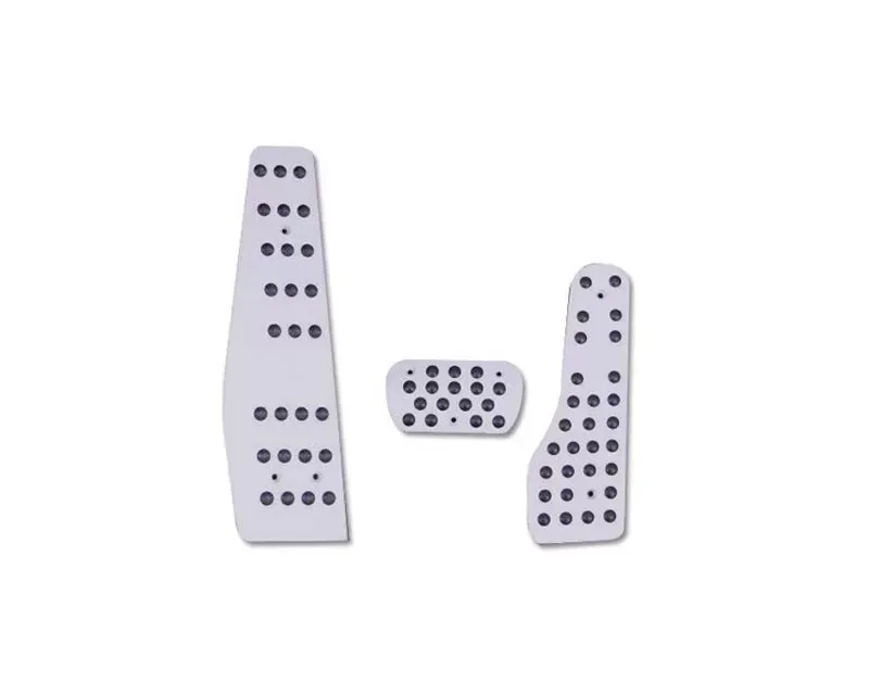 Schnell 3 Piece Pedal Set with Rubber Insert Tiptronic Porsche 996 C2 and C4 98-05 - SCPEP0ALA096