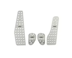 Schnell 4 Piece Pedal Set With Schnell Logo M/T Porsche 993 93-98