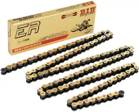 D.I.D. Racing Chains Super 420Nz3G-120 Non O-Ring Chain Gold