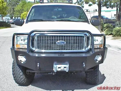 Aluminess Front Bumper w/ Brush Guard Ford Excursion 1999-2005 - 210039