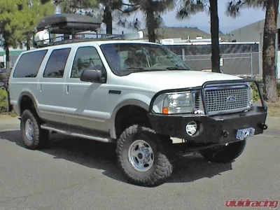 Aluminess Front Bumper w/ Brush Guard Ford Excursion 1999-2005 - 210039
