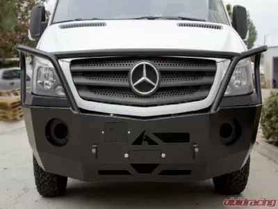 Aluminess Front Bumper w/o Brush Guards Mercedes-Benz Sprinter 2014-2018 - 210262.1