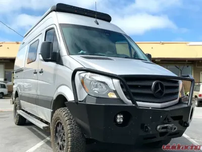 Aluminess Front Bumper w/o Brush Guards Mercedes-Benz Sprinter 2014-2018 - 210262.1
