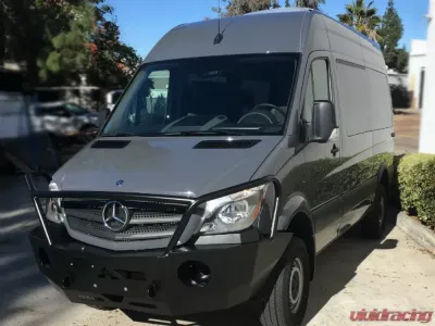 Aluminess Front Bumper w/o Brush Guards Mercedes-Benz Sprinter 2014-2018 - 210262.1