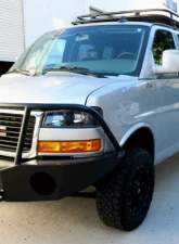 Aluminess Roof Rack Regular Body Gutter Mount - Slatted Chevrolet Express 2003+                                     - 210416 - Image 3