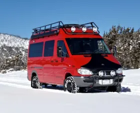 Aluminess Roof Rack 144 WB High Roof - Perforated Mercedes-Benz Sprinter 03-17