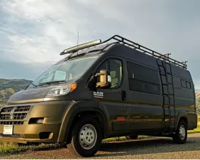 Aluminess Roof Rack 118 WB Low Roof - Perforated Dodge Promaster 2013+