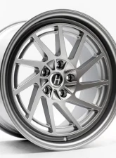 Heritage HOKKAIDO-DIR-C MonoC Wheel 19x9.5 5x120 22mm Silver/Silver                                     - HDRM5120199522SIL - Image 3