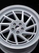 Heritage HOKKAIDO-DIR-C MonoC Wheel 18x9.5 5x112 22mm White/White                                     - HDRM5112189522WHT - Image 2