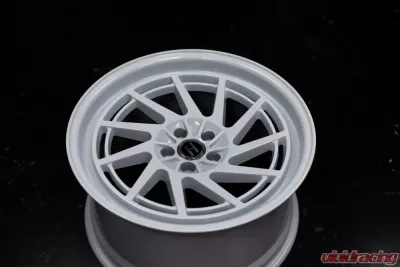 Heritage HOKKAIDO-DIR-C MonoC Wheel 18x9.5 5x112 22mm White/White - HDRM5112189522WHT