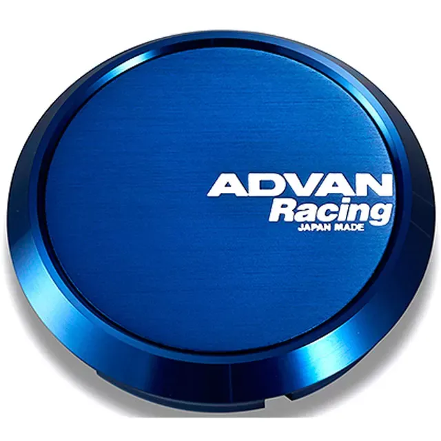 Advan Racing Center Cap Flat 63mm Blue - YV2083